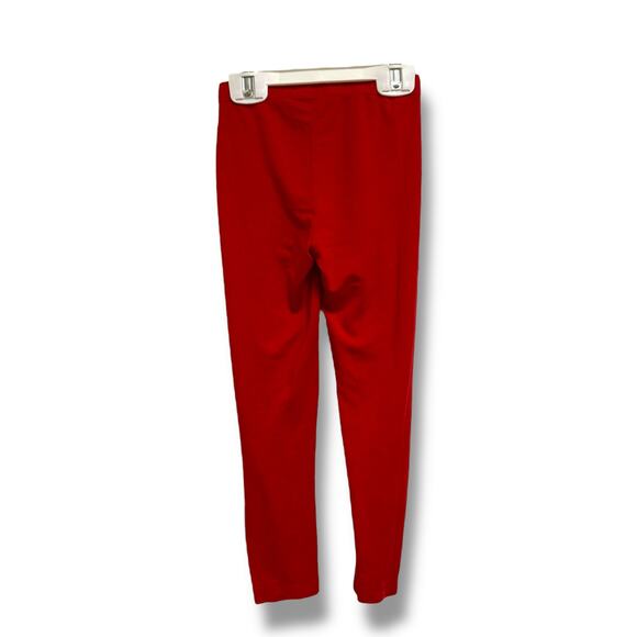 kit + lili Molly Leggings Cherry Red Size 4 Modal/Lycra Blend NWT - Picture 3 of 4
